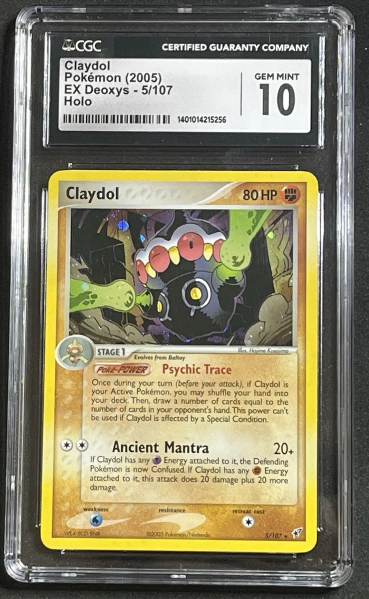 Holo Pokémon TCG EX Deoxys Rare Collectible Individual Card Games