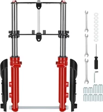 Front Fork Suspension Kit For CT100U Moto MMB80 MMB105 MBX10 80cc 105cc DB30 Red