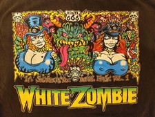 PRICE DROP 1992 White Zombie European Tour T-Shirt XL VERY RARE