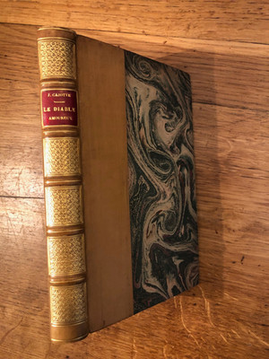 CAZOTTE, Der verliebte Teufel, Plon, 1871, Zeichnungen von Beaumont. [E.O.]