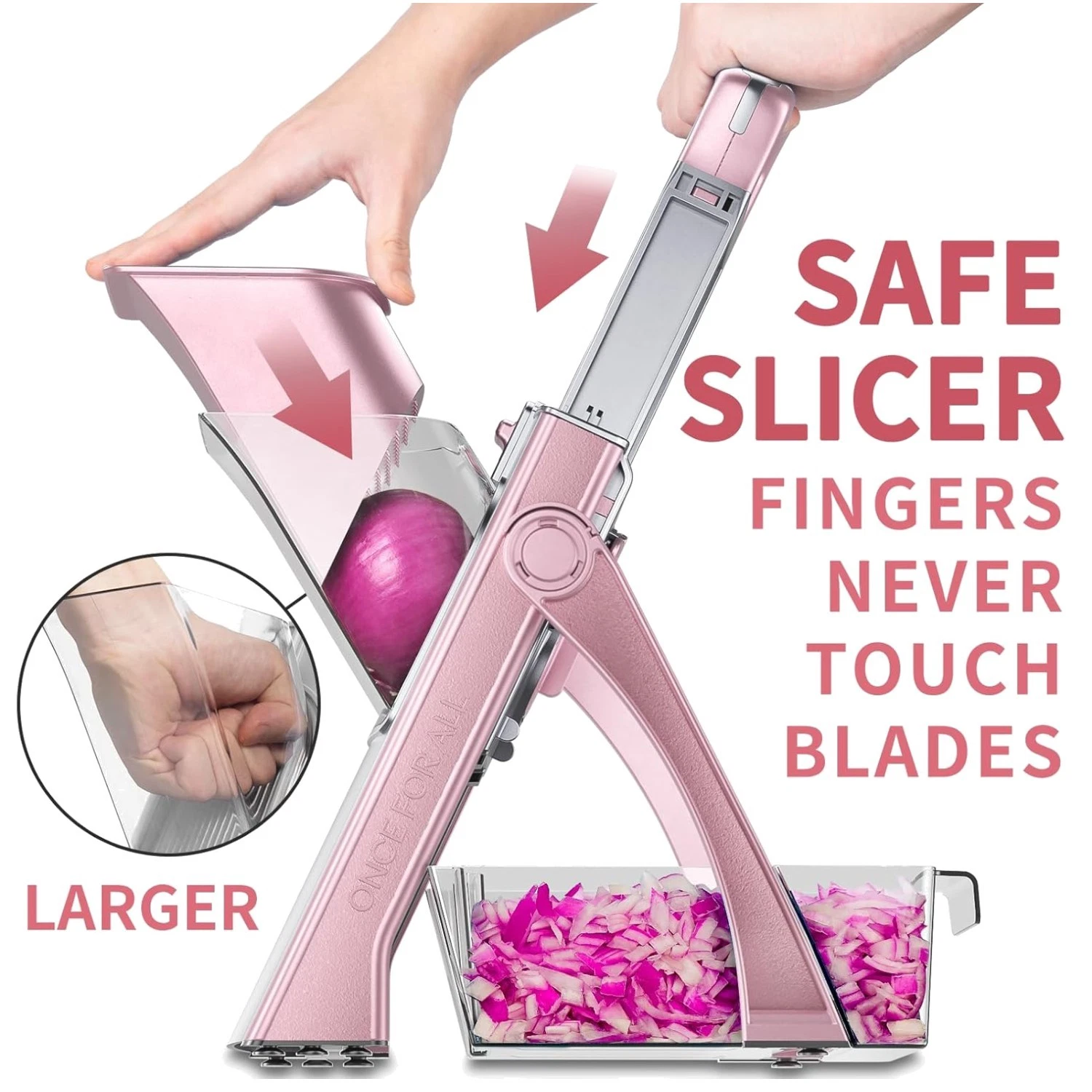 Mandoline Slicer with Adjustable Blade - Vegetable Chopper