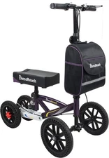 All Terrain Foldable Knee Scooter Walker with Disc Brake, Crutch Alternative