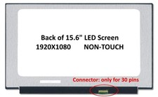 FULLCOM 15.6" Laptop Screen N156HGA EA3 Fit NT156FHM N51 N62 N61 1920x1080 Slim