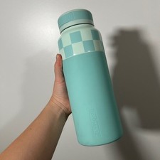Br Mate Rotera 35oz - Seafoam Checker Rare Water Bottle Stainless Steel
