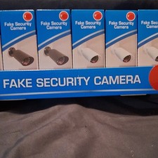 Fake Security Camera, Battery Powered, Realistic