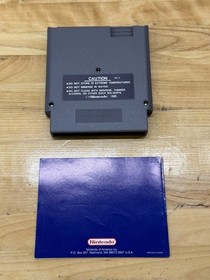 Lot of 2 NES Games - Kings of the Beach & Super Spike V'Ball w Manuals WORKING!