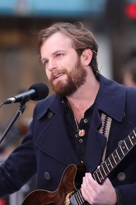 Singer Caleb Followill of Kings of Leon performs on NBC's Today Sh- Old Photo 10