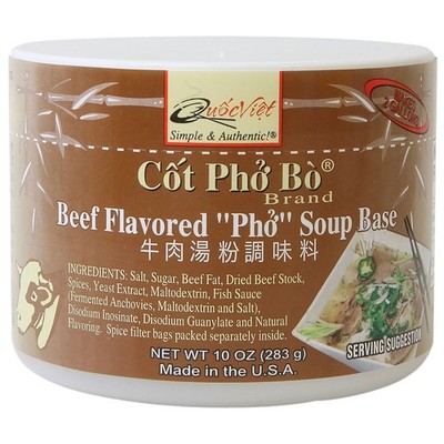Quoc Viet Foods Beef Flavored ''Pho'' Soup Base 10oz Cot 10 Ounce (Pack of 1) 