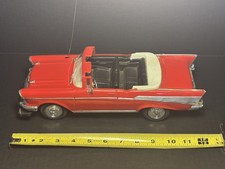 New Bright 1:16 Classic Red Chevy Convertible...