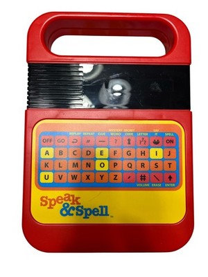 Basic Fun Speak & Spell Electronic Game - 09624 vintage old shool 80s toys r us