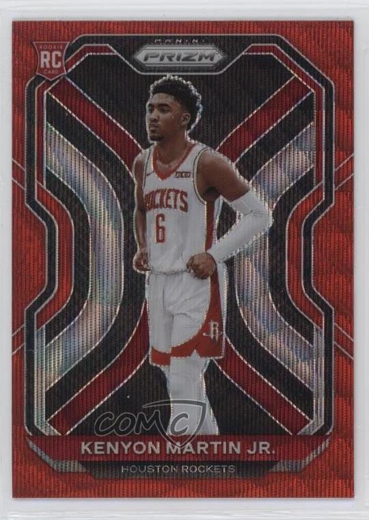 2020-21 Panini Prizm Ruby Wave Prizm Kenyon Martin Jr #265 0ms5