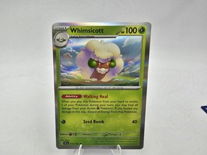 Whimsicott 15/162 Holo Pokemon TCG Card Temporal Forces Near Mint