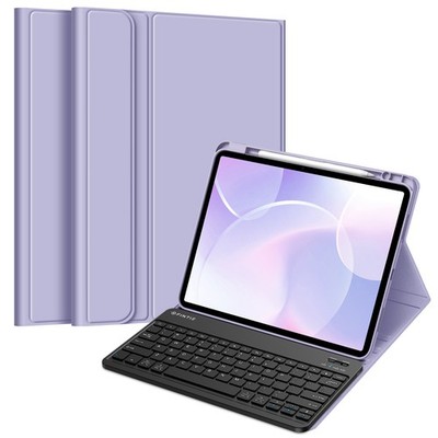 Bluetooth Keyboard Case for iPad Air 13-inch M4/M3/M2 (2026/2025/2024) TPU Cover