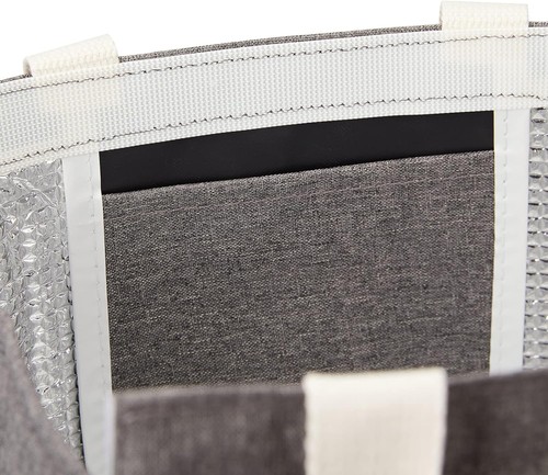 Insulated Lunch Bag for Women/Men/Adult, Portable/Reusable Lunch Box - Picture 7 of 9