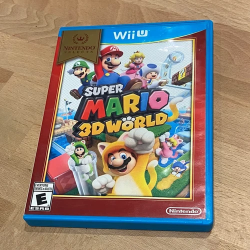 Nintendo Wii U Super Mario 3D World Nintendo Selects CIB