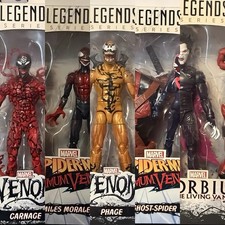 Marvel Legends Venom Lot Carnage Miles Morbius Phage RARE OBO $250+