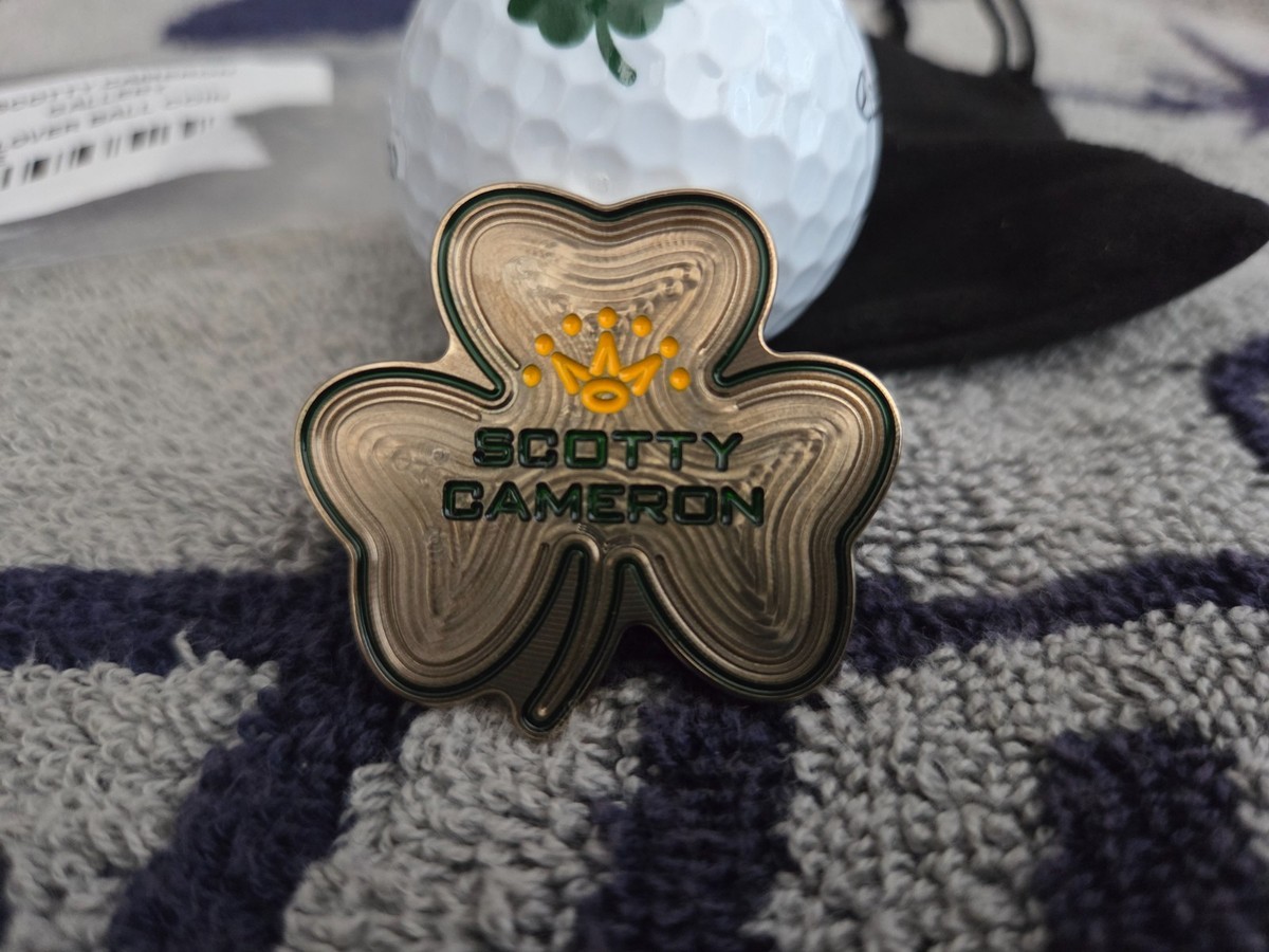 SCOTTY CAMERON クローバーマーカー Scotty Cameron Bronze Gallery Clover Putter Golf Ball Marker