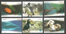 Portugal 2004 - Lisboa Oceanarium stamps set MNH