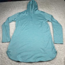Columbia Tunic Hoodie Womens XL Blue Lightwei...