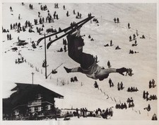 Ski Aerialist Bayrischzell W Germany Skiing Flip 1976 - Original Press Photo