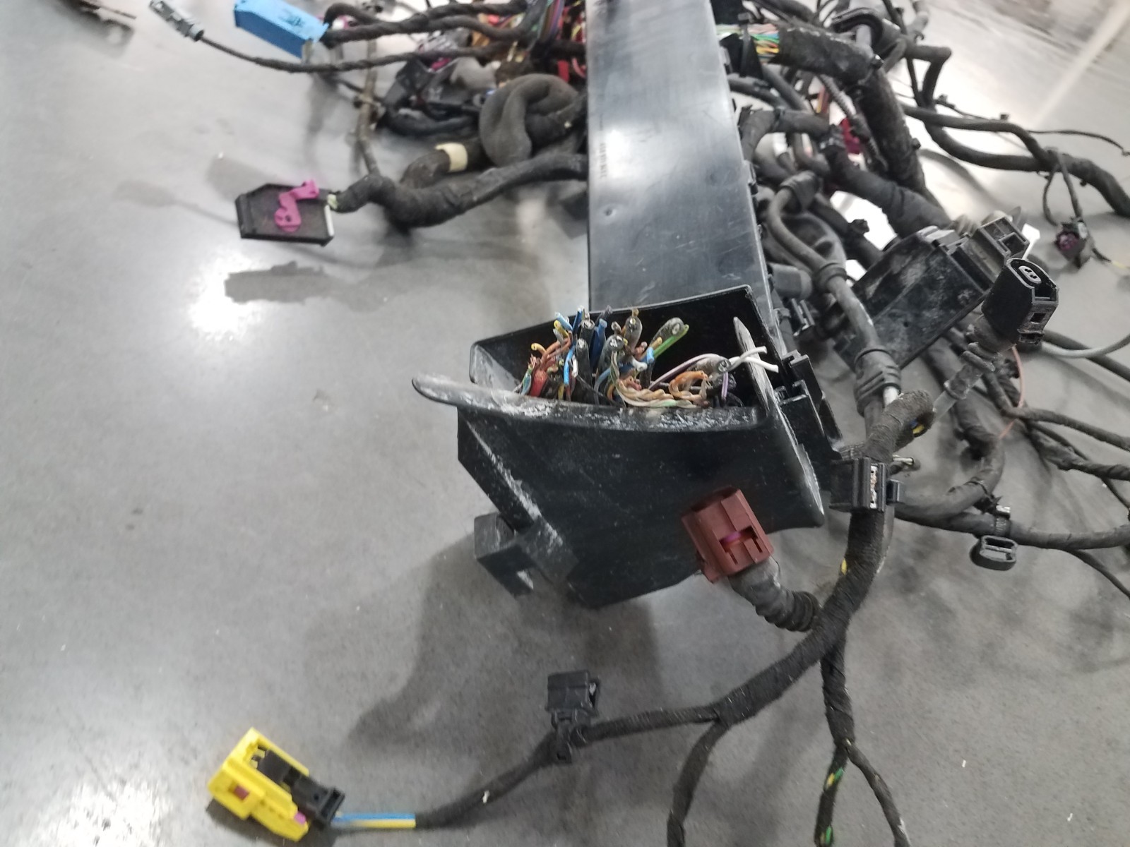 2017 Audi R8 V10 Plus Spyder Chassis Wiring Harness - CUT #4720 CA2