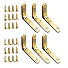 6Pcs Small Hinges With Screws easily matching with all kinds of jewelry boxes