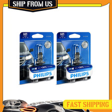 H1 Philips 55W Set of 2 Headlight Light Bulb Hi/lo Beam For 2002-2004 Acura RSX