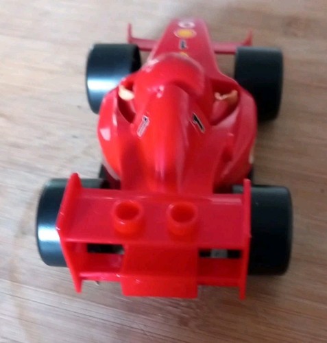 Lego Duplo Ferarri Formel 1 (F1) Modell Rennwagen Shell Vodafone - Bild 4 von 6