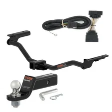 Curt Class 3 Trailer Hitch Loaded Ball Mount & 2" Ball for Explorer Base/Sport