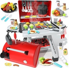 Toys for 3 4 5 6 7 8 Year Old Kids, Kitchen Set for Toddlers 3-5, BBQ Grill Toy