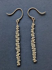 Ten Thousand Things 18K Gold Long Cluster Ear...