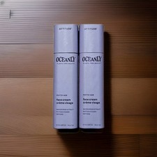   2 ATTITUDE Oceanly Phyto-Age Face Cream Stick - 30g 1oz -Peptides- NEW Sealed