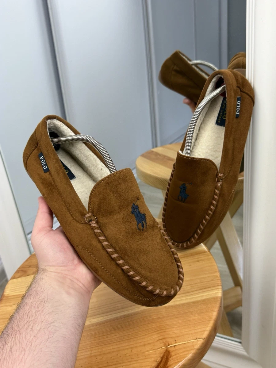 Polo Ralph Lauren Moccasin Slippers 10 US Shoe for Men for sale - eBay