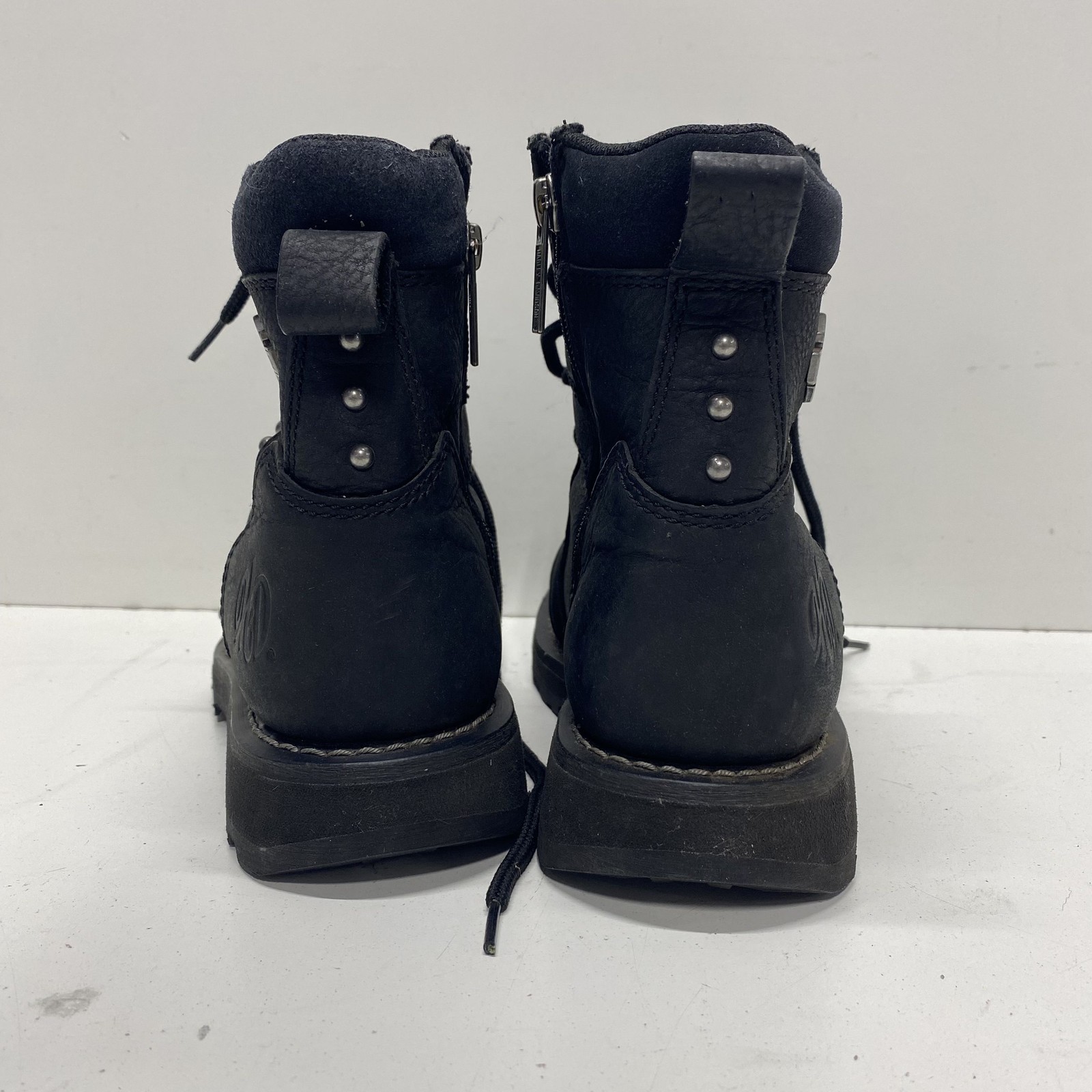 Harley-Davidson Black Solid Combat Boot Women's S… - image 4