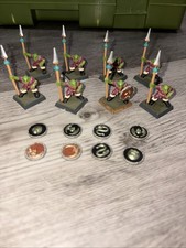 Warhammer Fantasy Quest: Goblin with Spear X8 OOP PLASTIC PAINTED GW