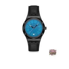 Image of Swatch IRONY SISTEM51 BLACKCLOAK MECHANISM Watch YIB408 Unisex Black