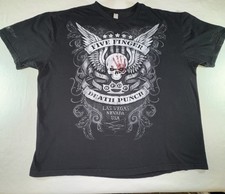 Five Finger Death Punch Tour Shirt Men s 2XL Black Alstyle Original 2013 Era