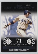 2008 Topps Moments & Milestones Black 13/25 Adrian Gonzalez #106 05ng