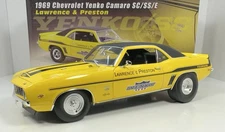 ACME 1/18 Scale 1969 CHEVROLET “YENKO” CAMARO SC/SS/E PRO STREET DRAG CUSTOM”