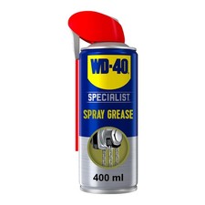 WD-40 Specialist Spray Grease 400ml High-Temperature Lubricant for Metal Surface 25.78 per litre