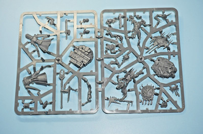 Warhammer Dominion Kruleboyz Killaboss mit Stich-Grotte & Ritter Arcanum