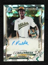 2021 Bowman Chrome Prospect Atomic Refractor /100 Pedro Pineda #CPA-PP Auto 2o0