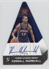 2012-13 Panini Preferred Blue 45/49 Kendall Marshall #493 Auto 0f8