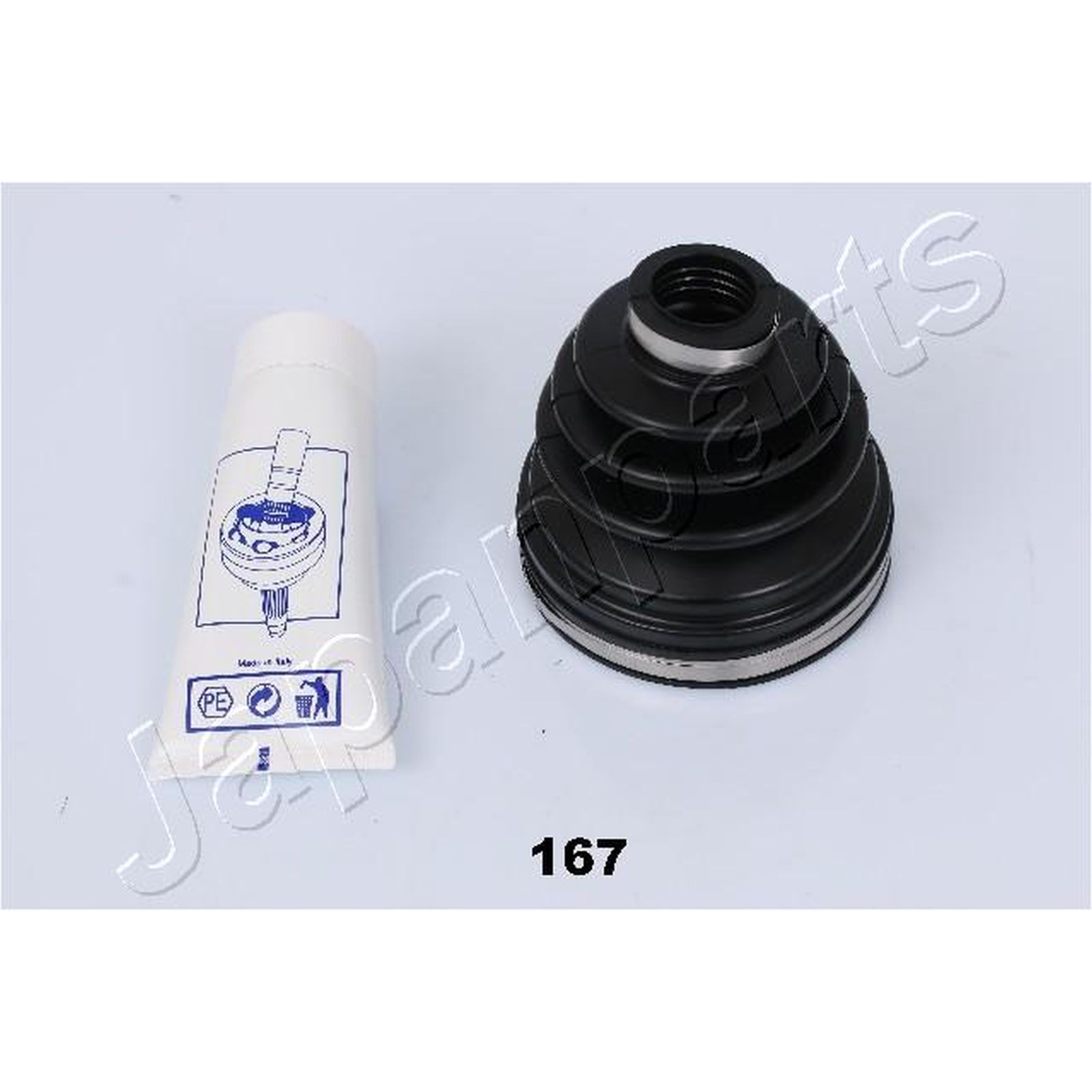1x ORIGINAL® Japanparts Faltenbalgsatz, Antriebswelle für Nissan PATHFINDER