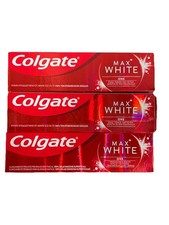 3X Colgate Max White One Whitening Toothpaste Teeth Whitening 75ml, PACK OF 3 44.40 per litre