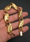 Trifari Pink Purple Blue Lucite Gold Tone Jewelry Set Bracelet Clip Earrings ** — photo 7