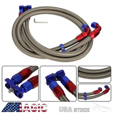 Oil cooler Adapter Hose Line Kit For BMW E36 Euro,E82,E9X 135/335,E46 M3 Blue
