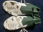 Youth Boys Nike Vapor Cleats Green And White Size 4.5 — photo 2