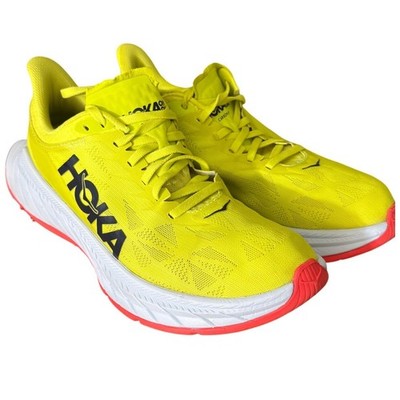 Hoka One One Carbon X 2 Womens Running Shoes Yellow Evening Primrose Fiesta
