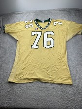 Vintage Russell Athletic Gold Mesh Football Jersey 76